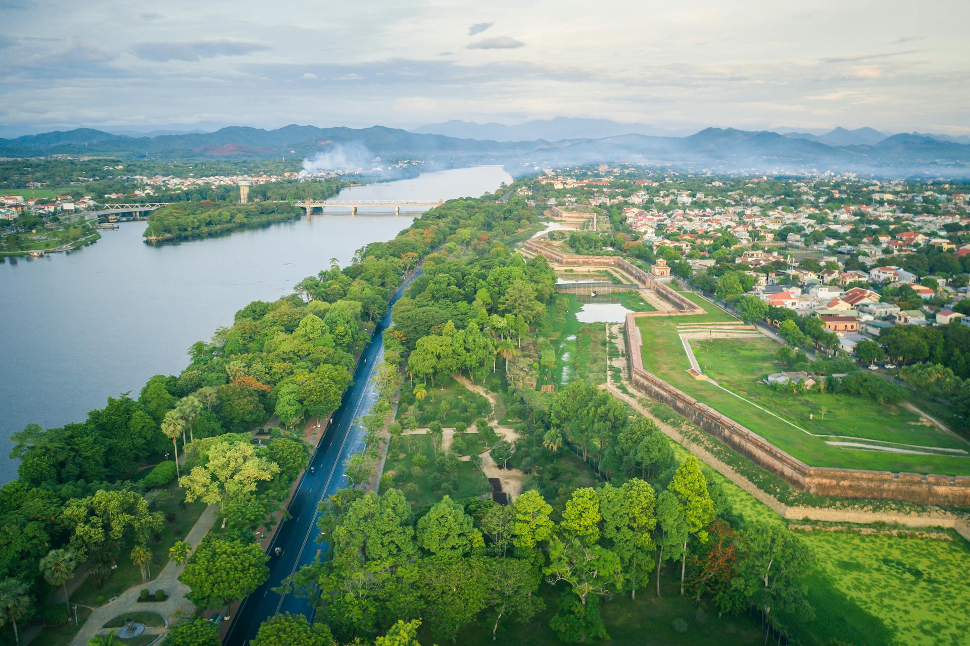 Photograph the serene allure of Hue’s iconic waterway